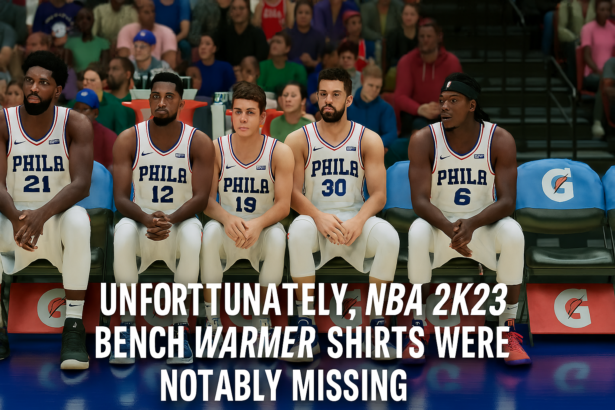 NBA 2K23 Bench Warmer Shirts